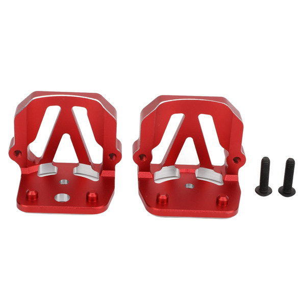 Motor Mount Aluminum Alloy Good Heat Dissipation Lightweight RC Car Motor Seat Base for XRT 1/6 RC Car Red