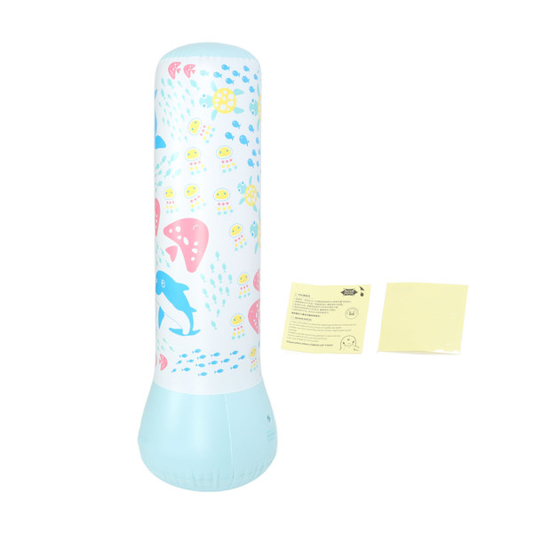 Inflatable Kids Punching Bag Thickened Universal Base Kids Boxing Bag for Fitness Training Fun Activity