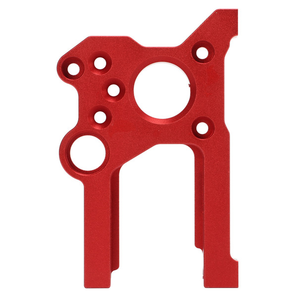 RC Motor Mount Red Aluminum Alloy Decorative Practical Easy Installation RC Motor Bracket for ARRMA 1/5 Series