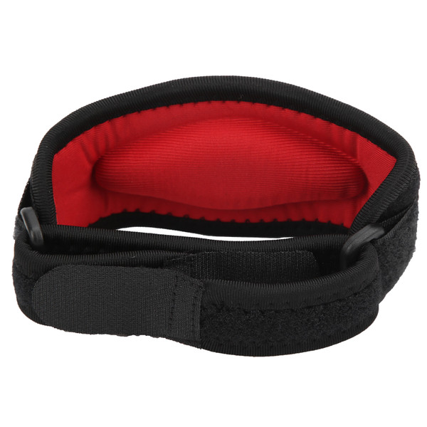 Tennis Elbow Brace Adjustable Sports Safety Elastic Elbow Pads for Basketball Pain ReliefRed