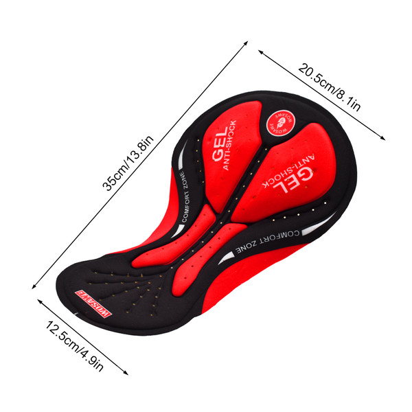 Cycle Shorts Gel Padded Cushion Padding for Men Women Bicycle Underwear Pants