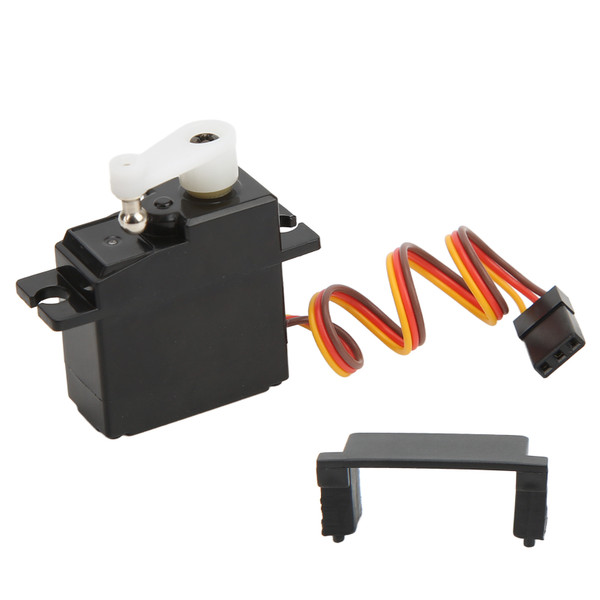 Digital Servo Low Noise Sensitive Plastic Steering Gear with Arm for WLtoys 124016 124017 144010 1/14 RC Cars