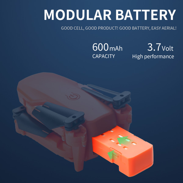X1 RC Drone with Camera 4K WiFi FPV Mini Foldable Quadcopter with Function Trajectory Flight Headless Mode 3D Flight with Storage Bag 2 Battery