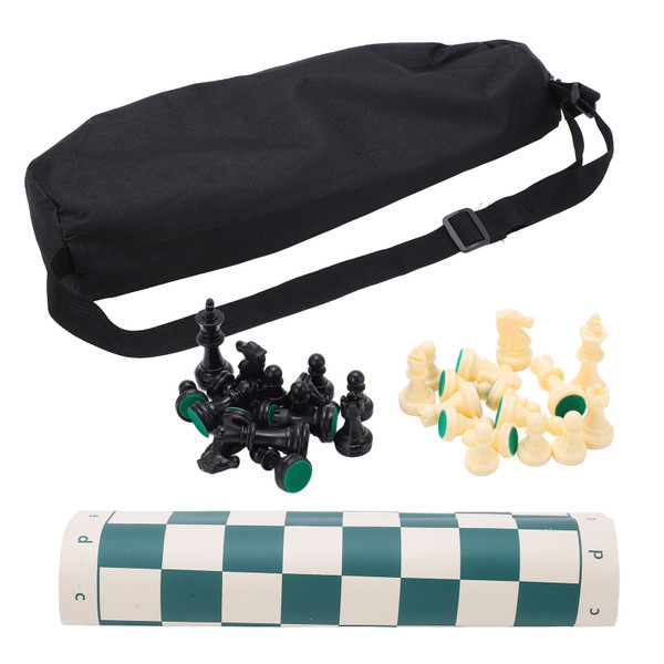 PVC Portable Chess Travel Portable Folding Chess Sets for Indoor/outdoor Play Relaxation