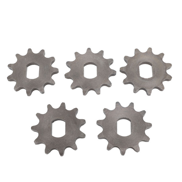 5pcs 420 Engine Sprocket Steel 12x17mm Inner Diameter Motor Chain Wheel for MY1020 High Speed Motor 11T