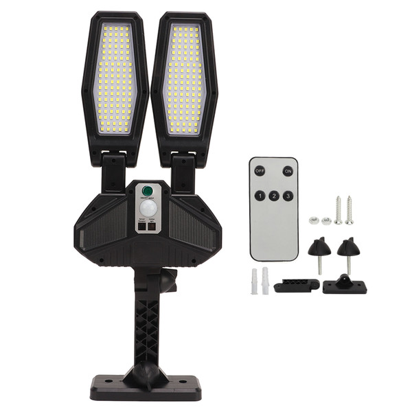 Outdoor Solar Street Lights Outdoor Garden Super Bright Waterproof Solar Sensor Street Lights 200LED 5W