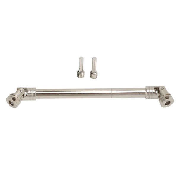 RC Car Drive Shaft Adjustable Universal Stainless Steel RC Truck Drive Shaft for 1/10 RC Car 150mm/5.9in