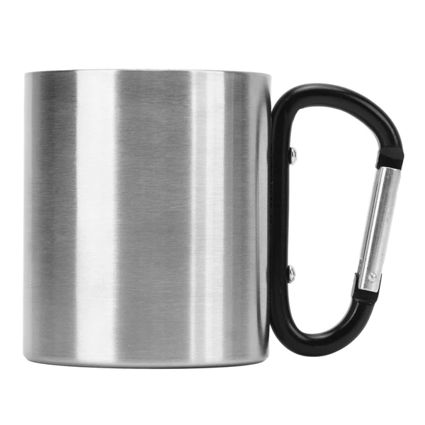 Stainless Steel Climbing Cup Double Layer Thickened Portable Camping Mug Good Heat Insulation Coffee Teacup for Outdoor