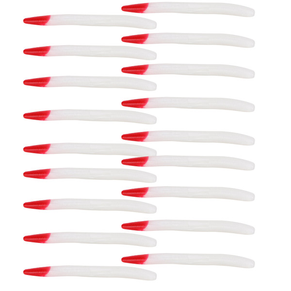 3Set Artificial Simulation Soft Silicone Earthworm Shape Lure Bait Fishing Accessory7#