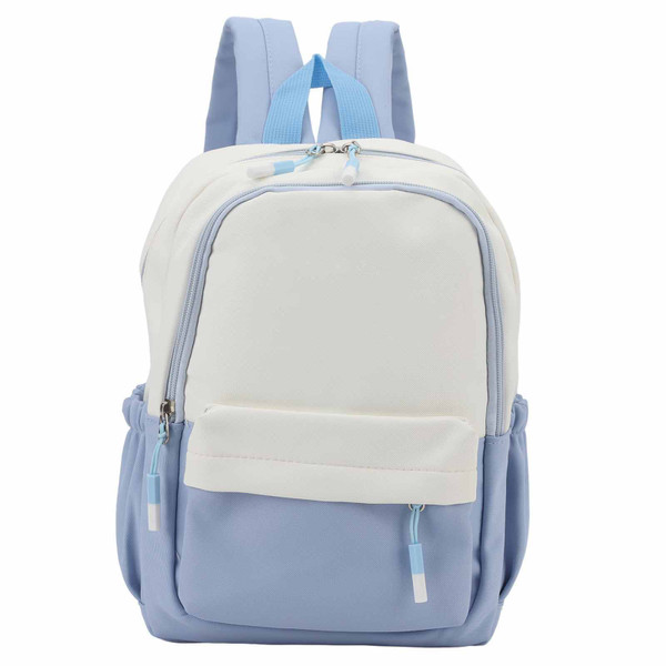 Backpack Simple Style Waterproof Versatile Large Capacity Laptop Work Business Backpack for Office School Travel Blue
