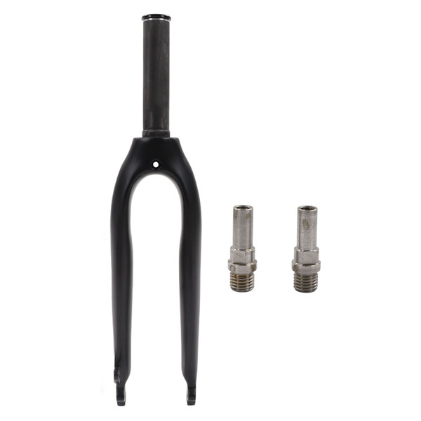 Carbon Fiber Front Fork Replacement Folding Bike Fork with Screws for 20in V Brake C Brake Matte