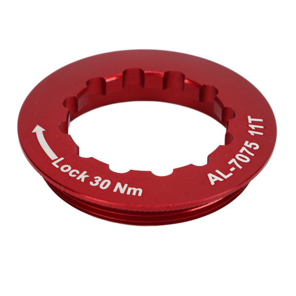 Cassette Lockring Aluminum Alloy for Mountain Bike Outdoors Sports Cycling Parts Components Red