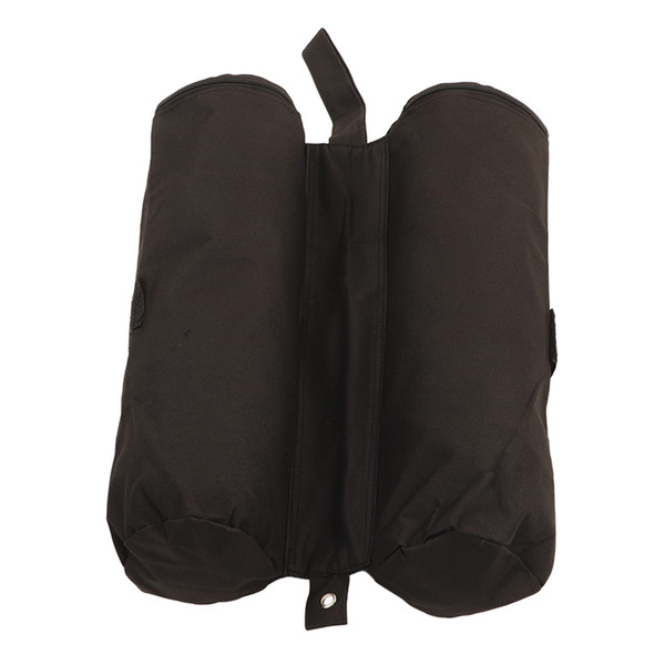 Gazebo Weight Bag 600D Oxford Fabric Wear Resistant Windproof Tent Weighted Feet Bag for Canopy Black