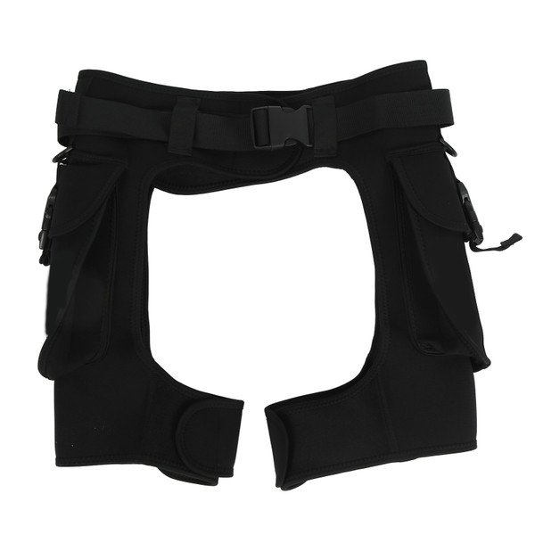 2.5mm Open Crotch Diving Shorts Wetsuits Shorts Water Work Pants for Snorkeling Swimming L Length (49‑51cm) Waist (91‑100cm)