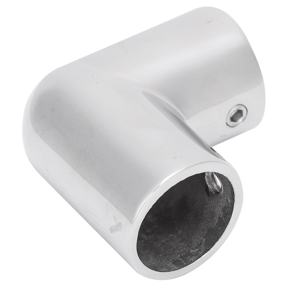 Boat Rod Rail Tube 90 Degrees Elbow Yacht Hand Pipe Fittings Connector MJS015‑9025mm