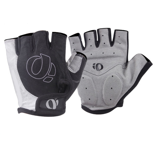 Half Finger Riding Gloves Sweat Absorbing Heat Dissipation Nylon Gloves for Outdoor Cycling Gray S
