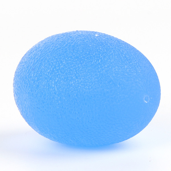 Silicone Massage Therapy Grip Ball for Wrist Finger Strength Exercise Stress Relief(Blue 30)