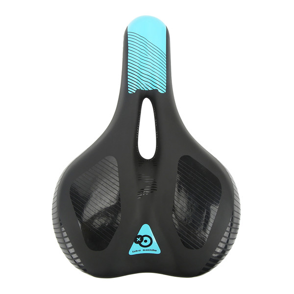 Bike Saddle Thicken Enlarged Breathable Waterproof Prevent Slipping Shock Absorption Mountain Bike Seats for Road Bikes