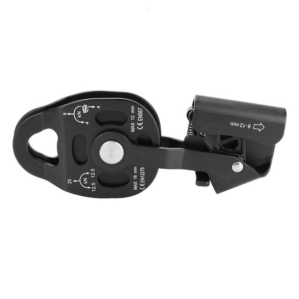 Magnalium Alloy Heavy Duty Rescue Single Swivel Rope Pulley Block Safety Equipment
