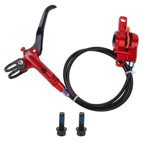 MEIJUN MTB Bike Front Oil Disc Brake Rotor Caliper Bicycle Hydraulic Disc Brake CalipersRed