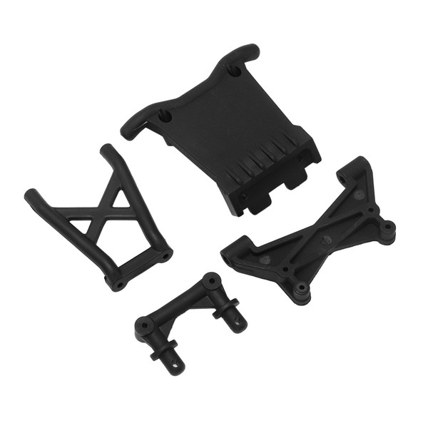 RC Front Bumper Plastic Strong Wear Resistance RC Bumper Replacement for ZD Racing 1/7 RC Car