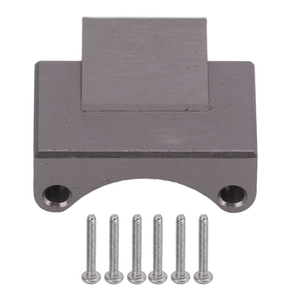 RC Rear Axle Truss CNC Machining Rustproof Aluminum Alloy Rear Axle Truss for 1/24 for Axial for SCX24 C10 Titanium
