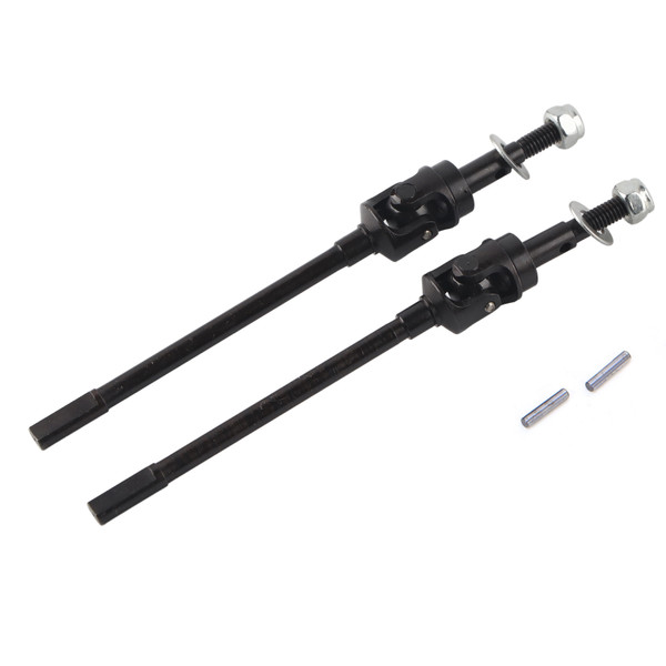 Front CVD Universal Drive Shaft Fit for Axial SCX10 II 90046 90047 RC Car Model