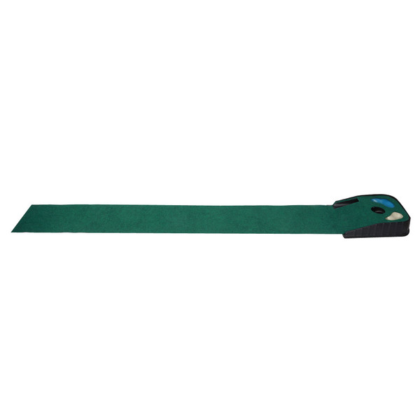 Plastic Indoor Outdoor Golf Putting Mat Hitting Practice Pad Automatic Ball Return Training Equipment0.33x2.5m