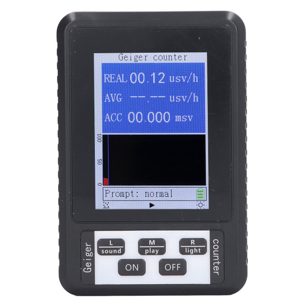 Geiger Counter Nuclear Radiation Detector Portable Handheld Beta Gamma X Ray Radiation Monitor Meter