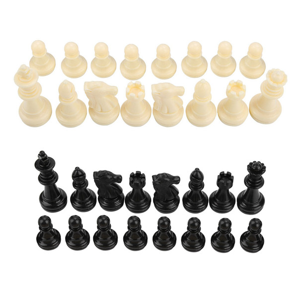 32pcs Plastic Magnetic International Chess Pieces Entertainment Tool for Fun