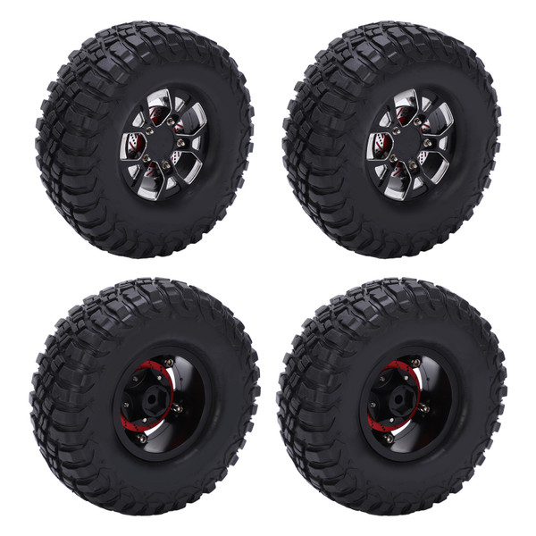 4pcs Durable RC Remote Control Car Tire for Traxxas TRX‑4 SCX10 90046 1/10 RC Accessories