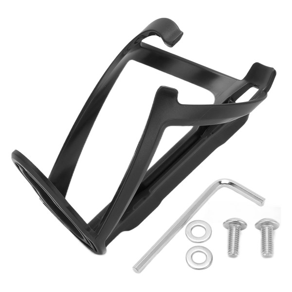 MTB Road Bicycle Water Bottle Holder Plastic Water Bottle Cage Racks Cup Holder Bike PartsBlack