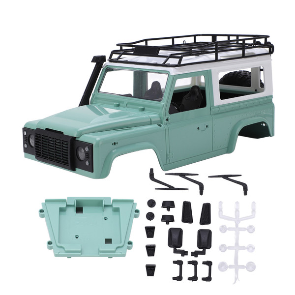 1:12 RC Car Shell 90 99 99S Multipurpose RC Climbing Car Shell for DIY Parts Modification AccessoriesGreen
