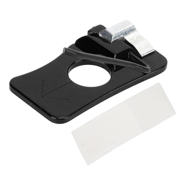 Steel Needle Archery Magnetic Arrow Rest Stand with Adhesive for Recurve Bow Hunting AccessoriesBlack