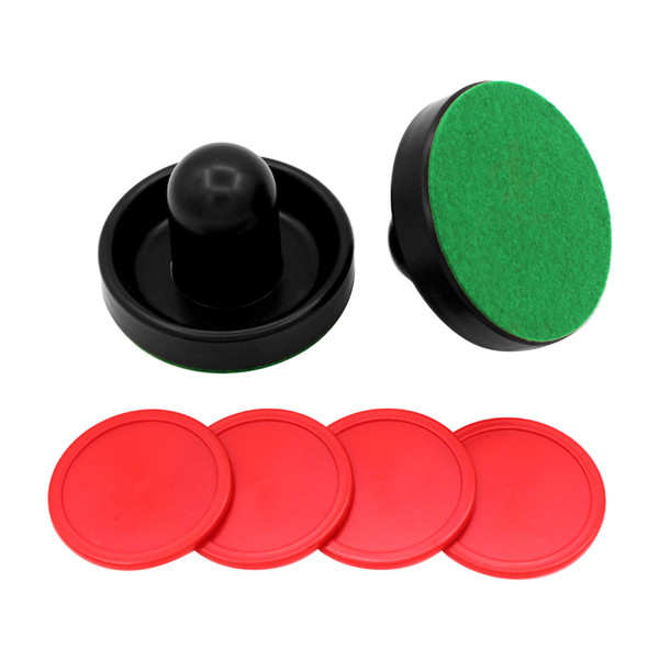 Air Hockey Paddles Great Goal Handles Pushers Replacement Accessories Game Tables Family Entertainment Gift for Kids Adults