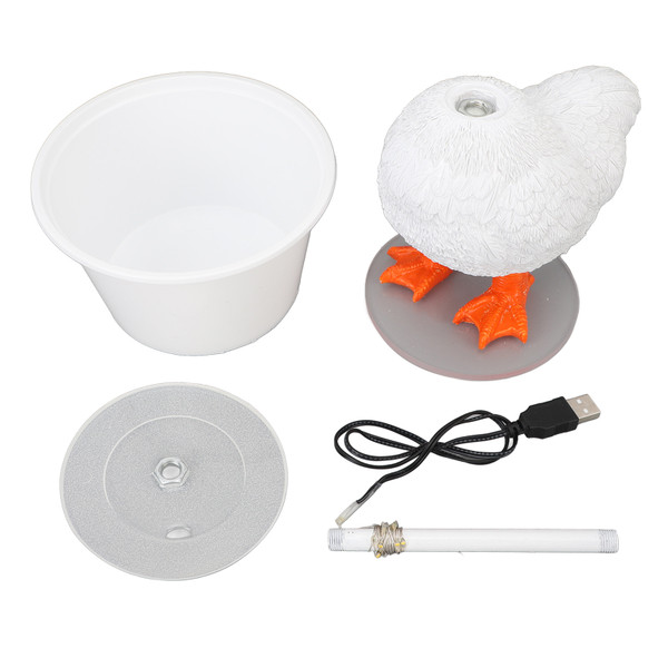 Chicken Desk Lamp Soft Light Decorative Chicken Night Light Table Lamp for Living Room Bedroom