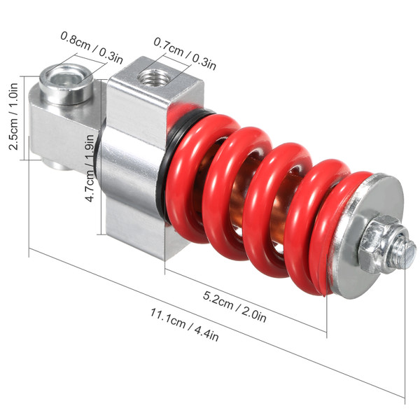 Rear Shock Absorber Replacement for KUGOO/ETWOW 8in/10in Electric Scooters