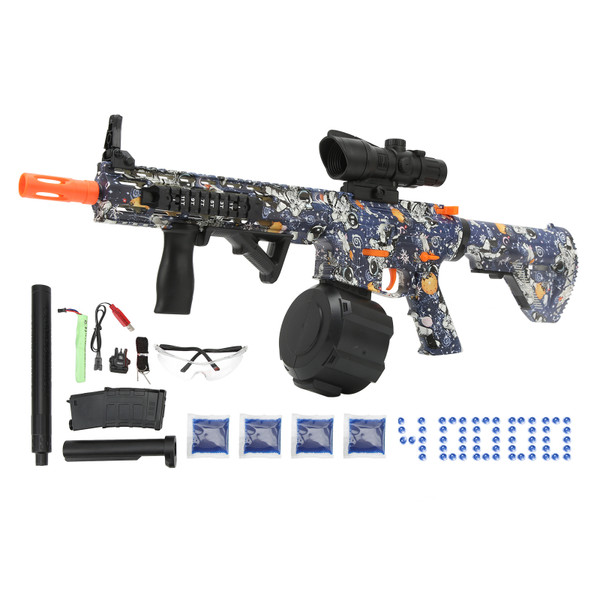 Electric Water Beads Shooting Toy Electric Water Gel Beads Shooting Game Kids Outdoor Shooting Toy for Kids Over 14 Years Old 40000