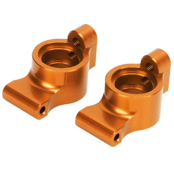 2Pcs Aluminum Alloy Rear Axle Cup High Strength RC Accessories for LC Racing PTG‑2 1/10 RC CarGold
