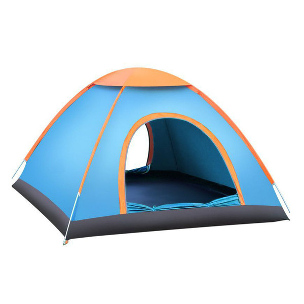 Automatic Pop Up Camping Tent 2 To 3 Person Windproof Waterproof Easy Setup UV Protection Portable Tent for Hiking Traveling