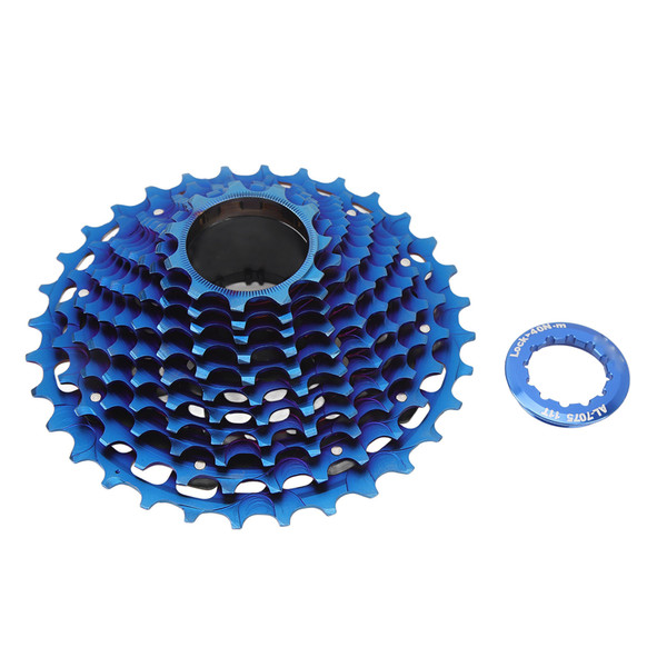 Road Bicycle 11 Speed Cassette 32T Electric Bicycle Cassette Electric Bicycle Cassette Flywheel Blue