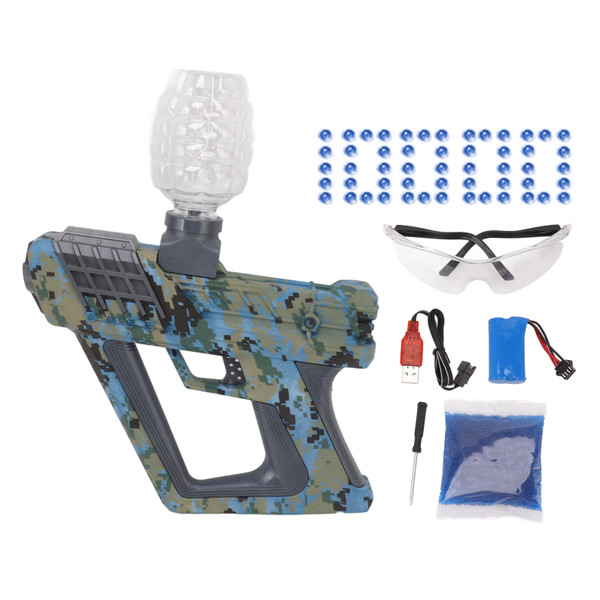 Electric Water Beads Shooting Toy Electric Water Gel Beads Shooting Game Kids Outdoor Toy Shooting Game 10000