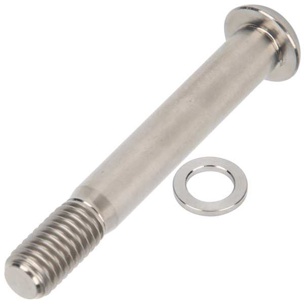 Saddle Clamp Seatpost Titanium Alloy Bolt Screw Gasket for Brompton Folding Bicycle