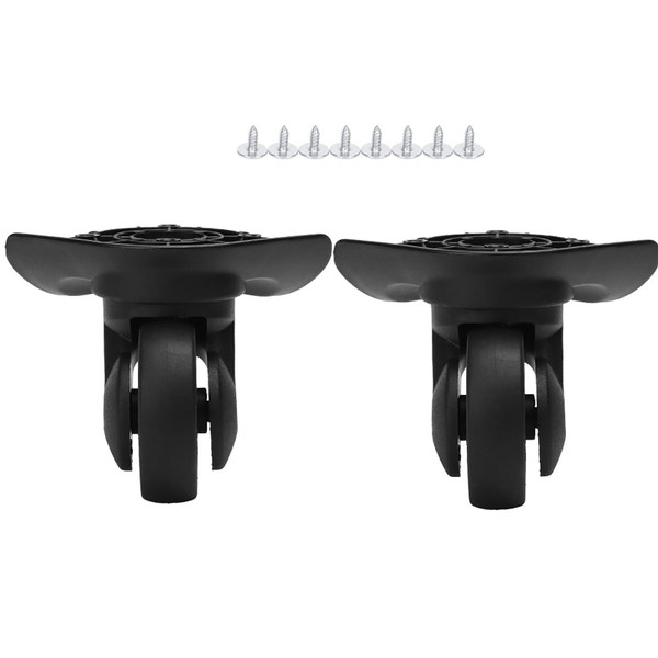 2 Pcs A52 Mute Single Row Wheel Suitcase Luggage Replacement Universal Wheel Casters Outdoor
