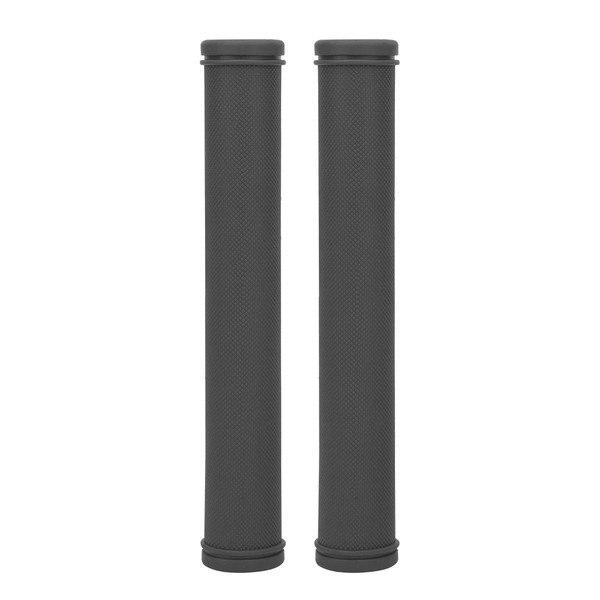 1 Pair Bicycle Handlebar Grips for Mountain Bike Road Bikes Non-slip Handle Bar Grip(gray )