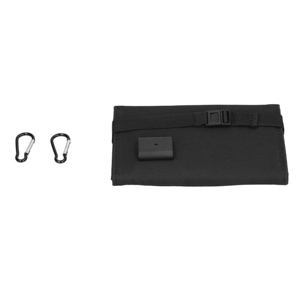 20W USB Solar Panel Foldable Portable Polycrystalline Solar Cells Charger for OutdoorsBlack