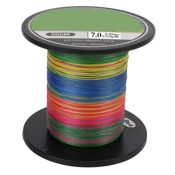 500m PE Fishing Line Carp 8 Strands Braided Line Accessories for Saltwater FishingNO. 7.0