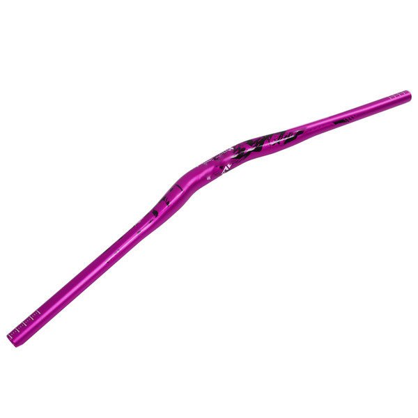 Wheel Track Handlebar Replacement Aluminum Alloy Bike Riser Bar 31.8mm Mounting Diameter Purple