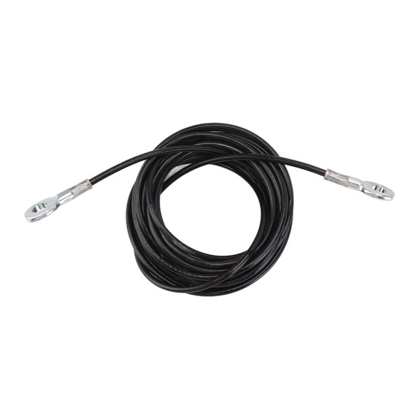 Fitness Pulley Cable Adjustable Home Gym Cable Heavy Duty Steel Wire Rope Home Gym Equipment Fitness Exercise Attachment Black Number 3 5m / 16.4ft