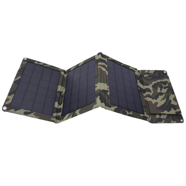 12W PortableFoldable Solar Panel Charger Charging Board Bag for Phone Power Bank Outdoor Camping